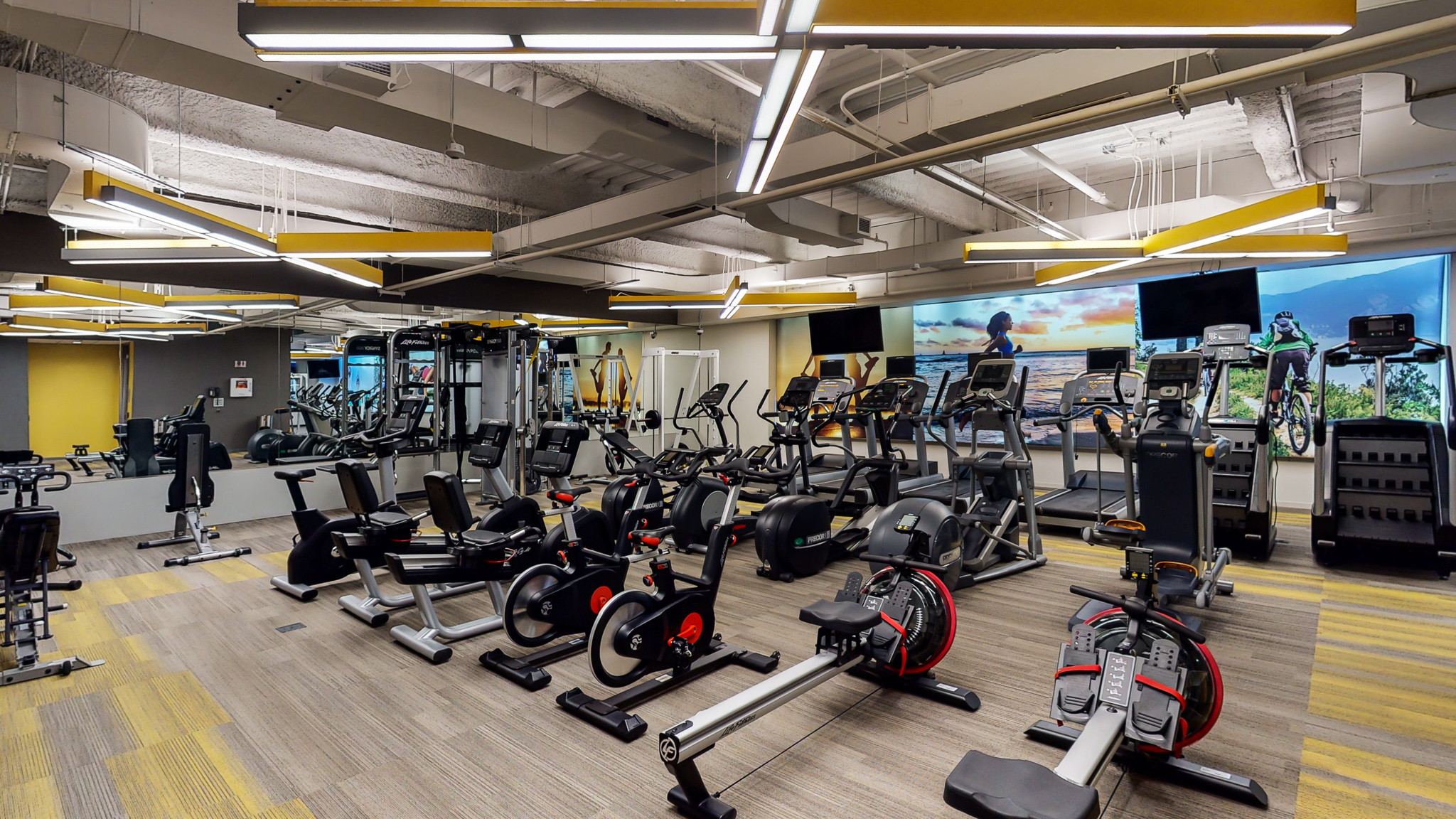 FITNESS CENTER & LOCKER ROOMS - Corporate Office Construction, LLC